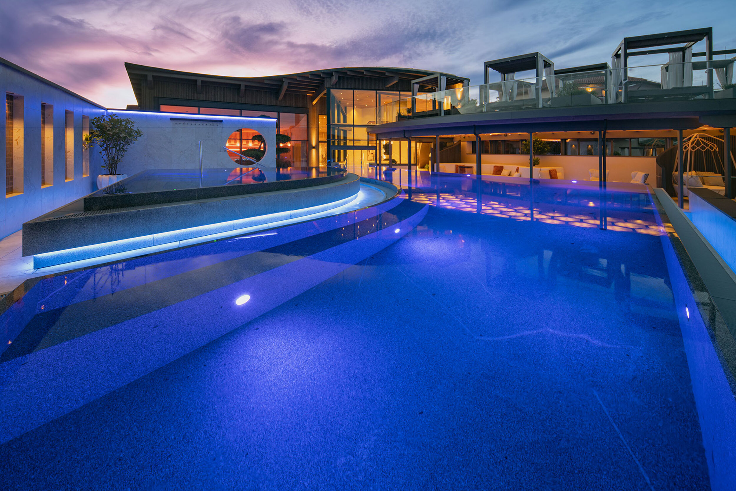 Infinitypool im Jagdhof Wellnesshotel Bayerischer Wald